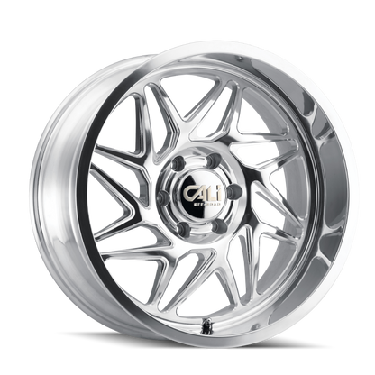 Cali Off-Road Gemini 9112 20x10 Polished Wheel — image 1