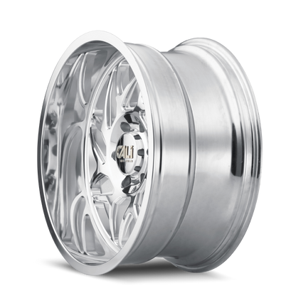 Cali Off-Road Gemini 9112 20x10 Polished Wheel — image 2
