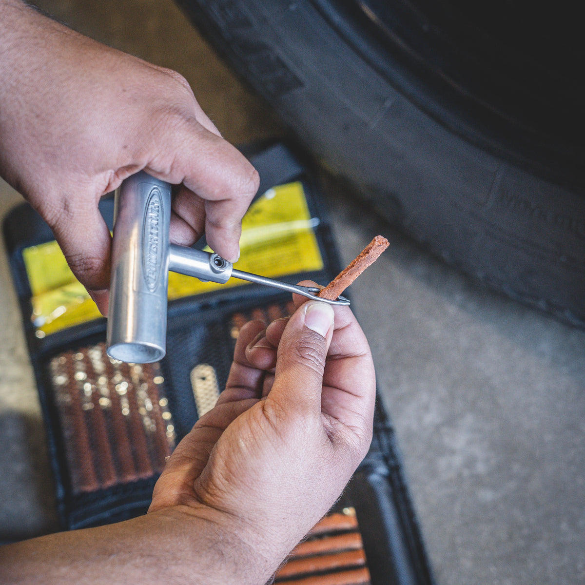 Power Tank Pro Series Tire Repair Kit with Rescue Valve — image 2