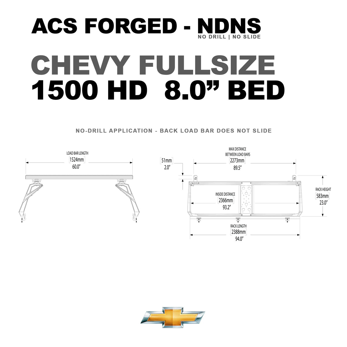 Chevrolet 1500 | Chevrolet 1500 ACS FORGED - Leitner Designs