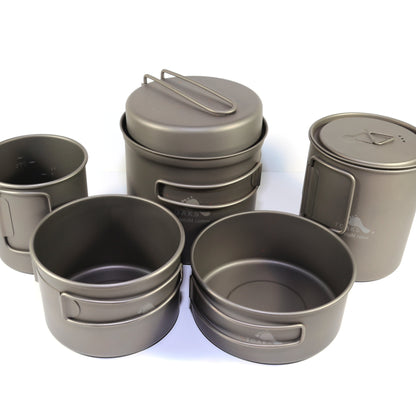 TOAKS Titanium 7-Piece Tall Combo Cookware Set — image 1
