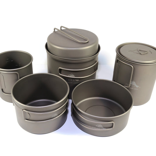 TOAKS Titanium 7-Piece Tall Combo Cookware Set — image 1