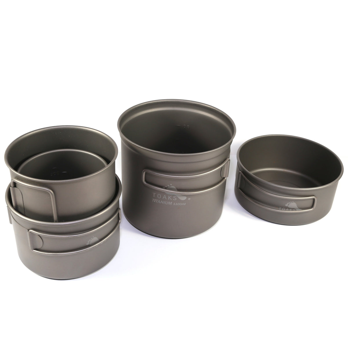 TOAKS Titanium 7-Piece Tall Combo Cookware Set — image 2