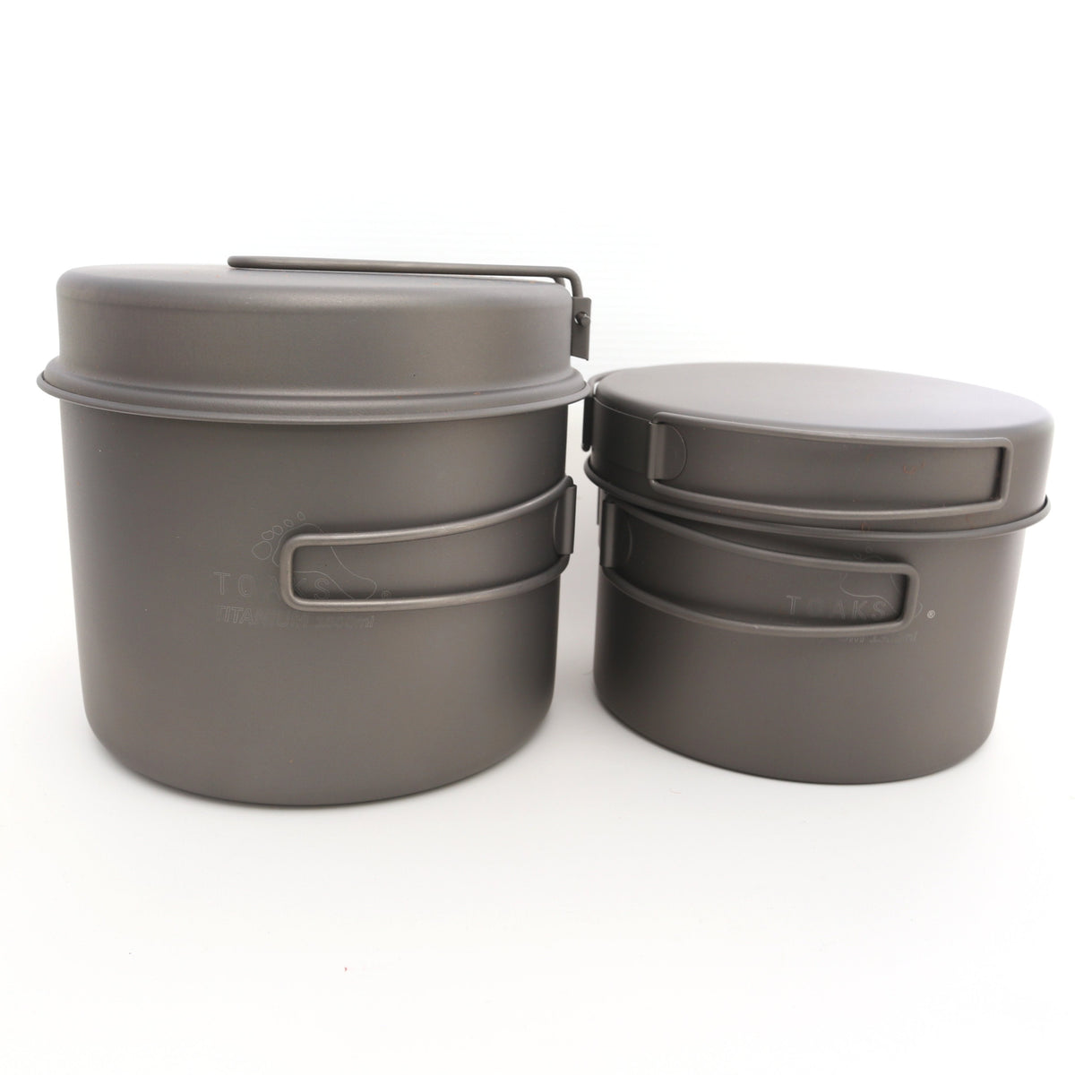TOAKS Titanium 1600ml and 1300ml Pot with Pan Combo Set — image 1