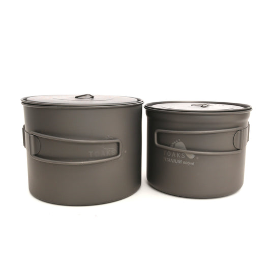 TOAKS Titanium 1300ml and 900ml Pot Combo Set — image 1