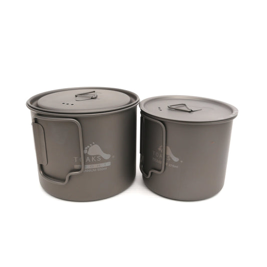TOAKS Titanium 550ml Pot and 375ml Cup Combo Set — image 1