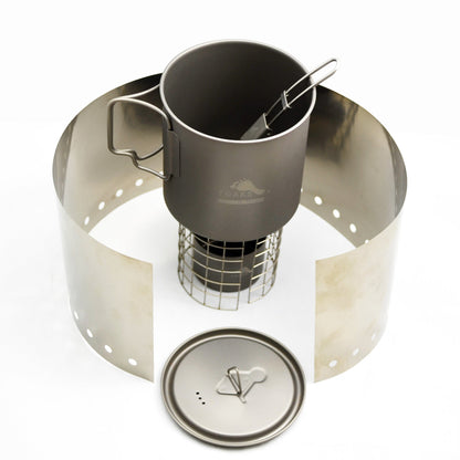 TOAKS Titanium Alcohol Stove Cook System with 650ml Pot — image 2