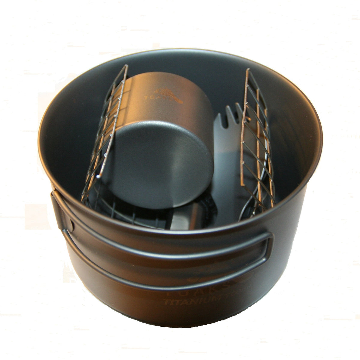TOAKS Titanium Alcohol Stove Cook System with 700ml Pot — image 3