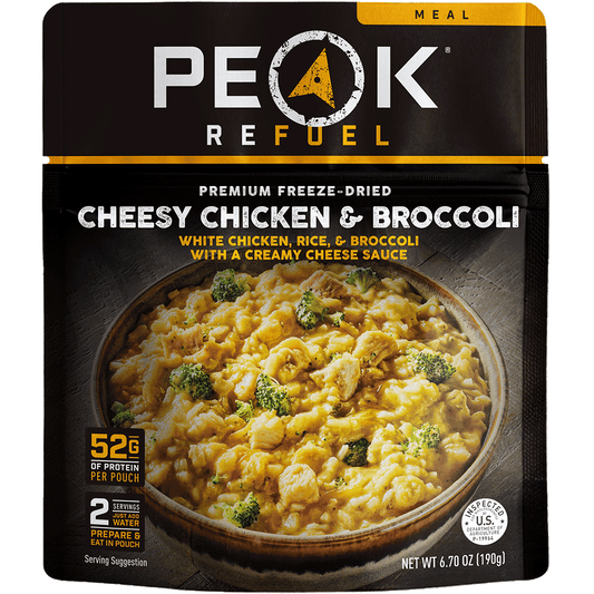 Peak Refuel Cheesy Chicken and Broccoli Freeze-Dried Meal — image 1