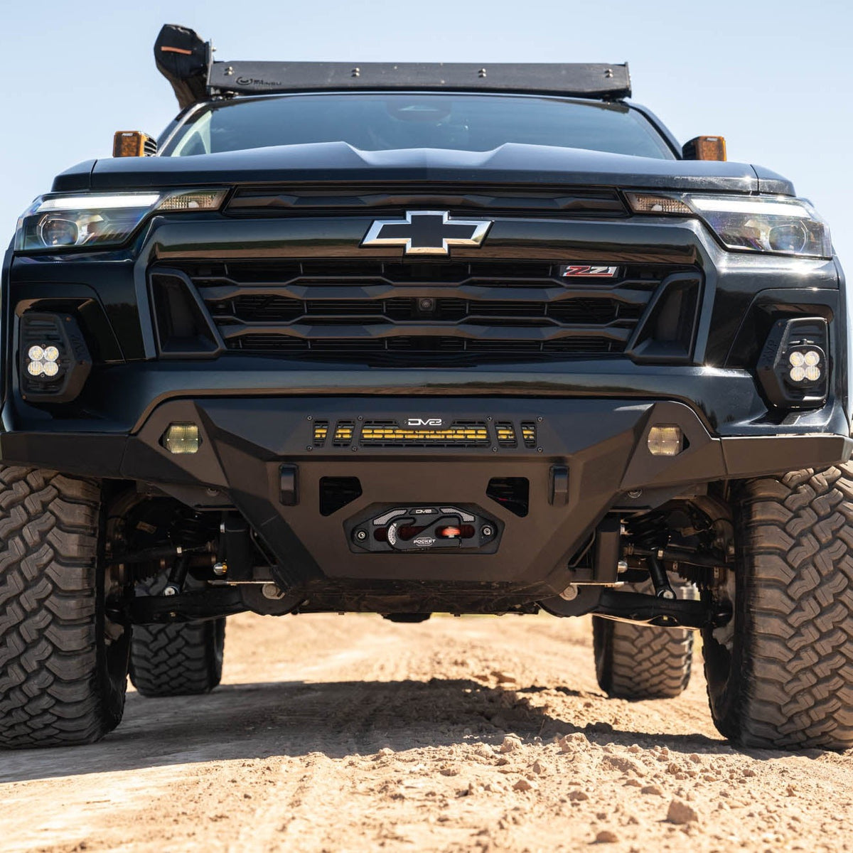 Front View of 2023-2024 Chevy Colorado | Spec Series Front Bumper