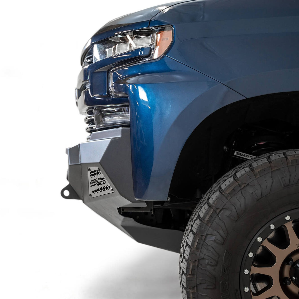 Chevy Silverado 1500 aftermarket front bumper