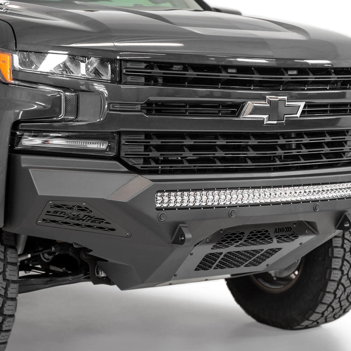 Chevy Silverado 1500 front bumpers