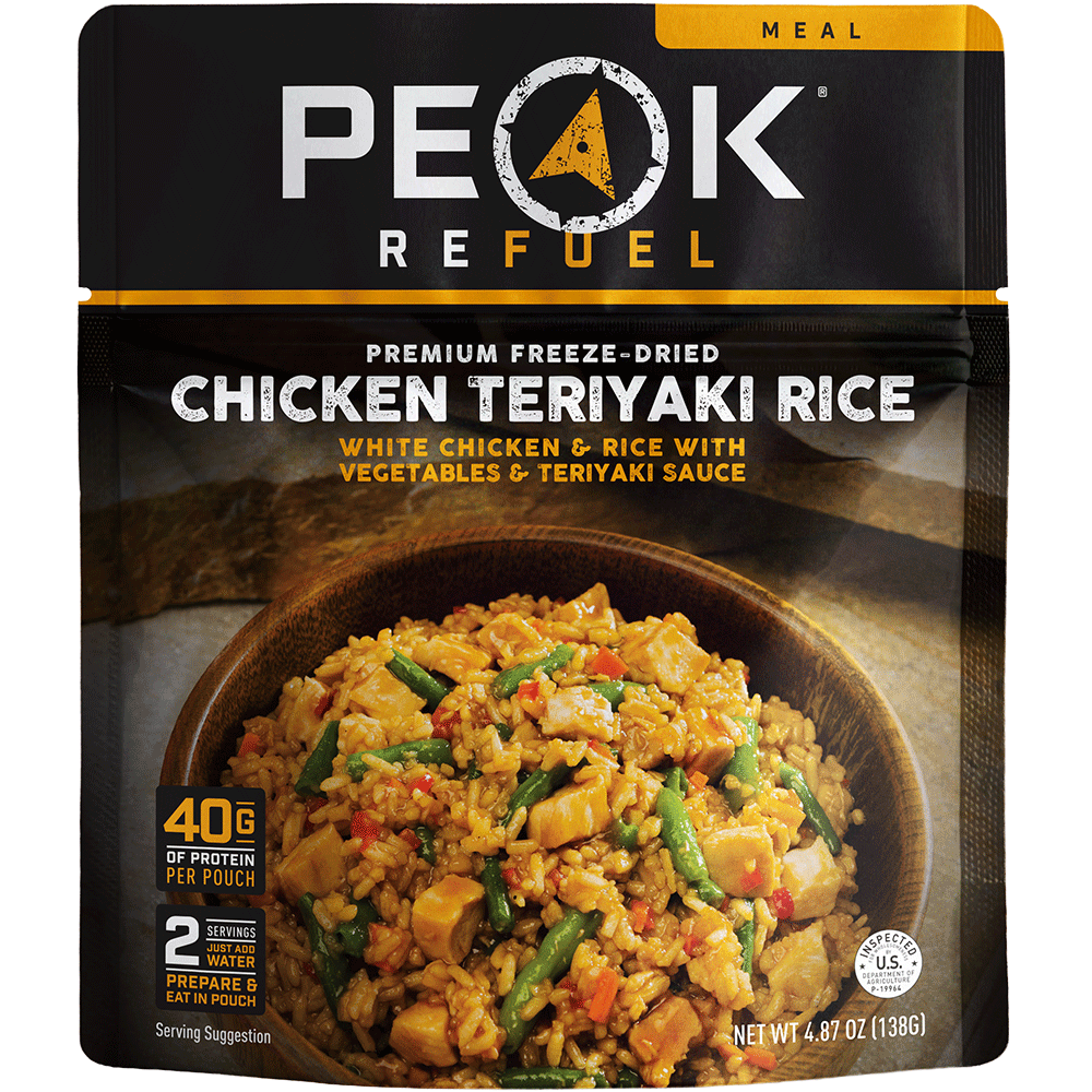 Peak Refuel Chicken Teriyaki Rice Freeze-Dried Meal — image 1