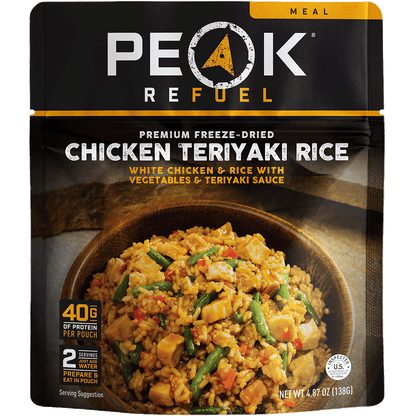 Peak Refuel Chicken Teriyaki Rice Freeze-Dried Meal — image 1