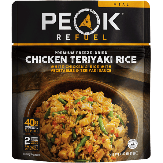 Peak Refuel Chicken Teriyaki Rice Freeze-Dried Meal — image 1