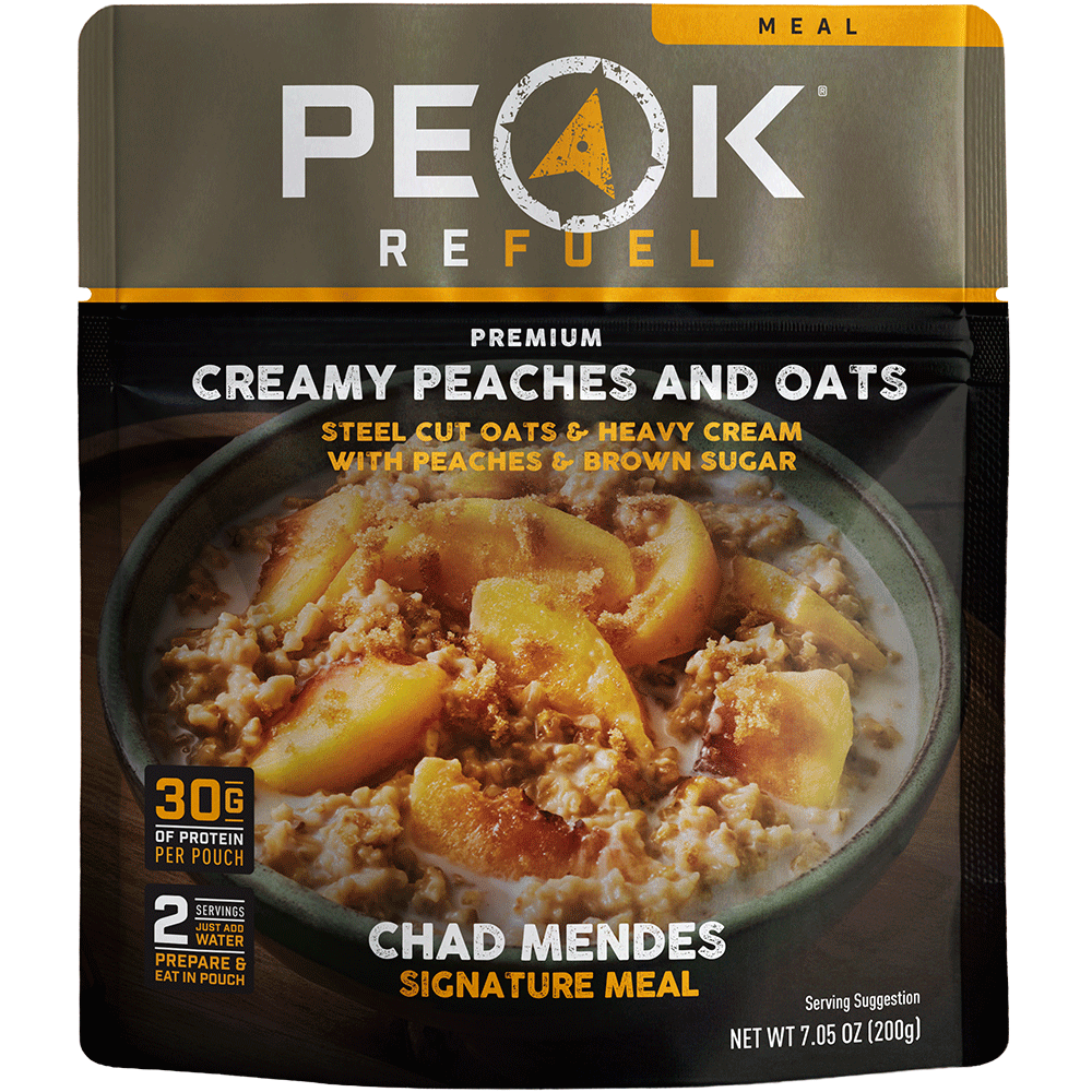 Peak Refuel Creamy Peaches and Oats Freeze-Dried Breakfast — image 1