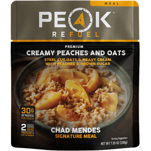 Peak Refuel Creamy Peaches and Oats Freeze-Dried Breakfast — image 1