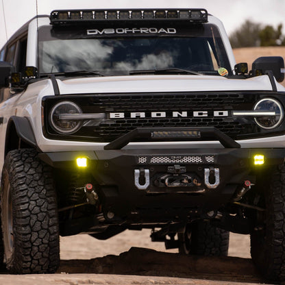 DV8 Offroad 3-Inch Elite Series LED Amber Pod Light — image 3
