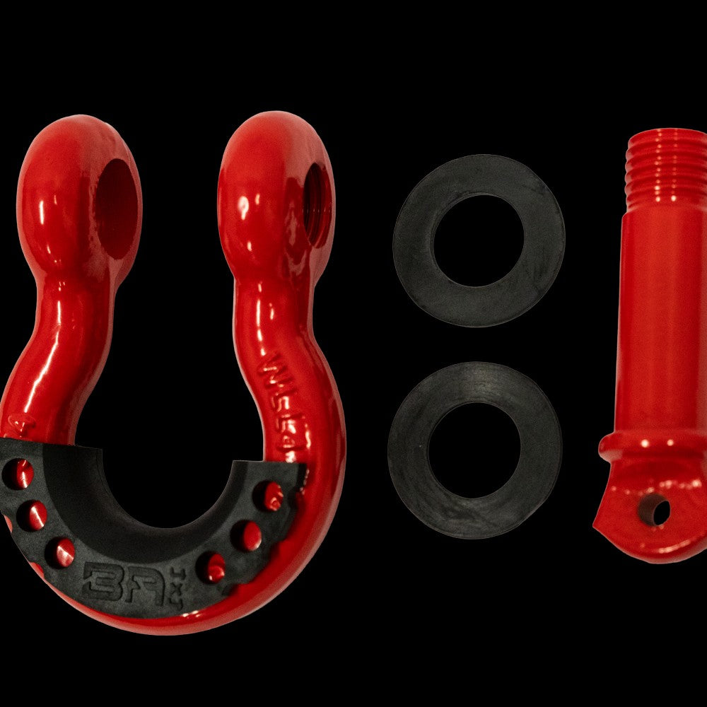 Body Armor 4x4 3/4 Inch D-Ring Shackle with Isolators — image 2