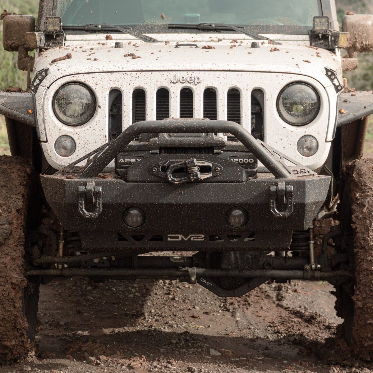 DV8 Offroad Dana 30 Front Differential Skid Plate for Jeep Wrangler JK — image 5