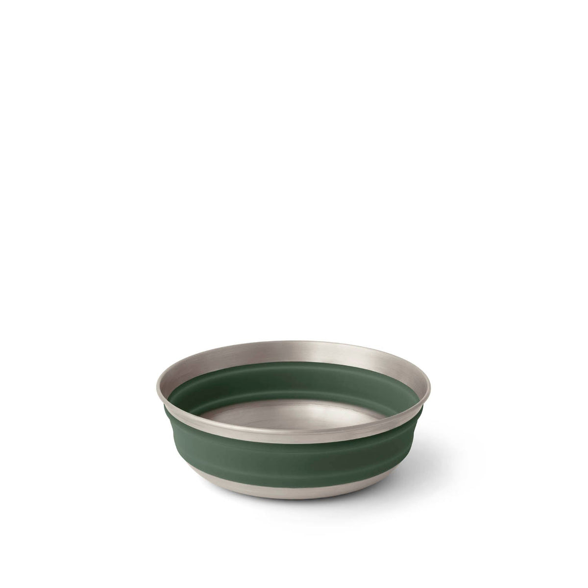 M / Laurel Green || Detour Stainless Steel Collapsible Bowl