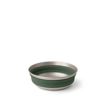 M / Laurel Green || Detour Stainless Steel Collapsible Bowl