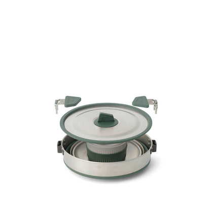 Sea to Summit Detour Stainless Steel One Pot Cook Set 5-Piece — image 2
