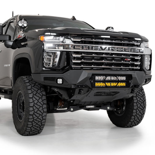 Addictive Desert Designs Bomber Bumper, Chevy 2500/3500, 20-Inch Light Bar — image 1