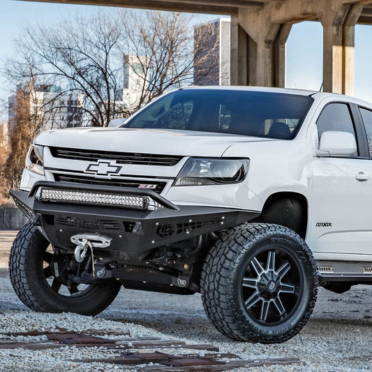Addictive Desert Designs HoneyBadger Heritage Front Bumper for Chevy Colorado and GMC Canyon — image 1