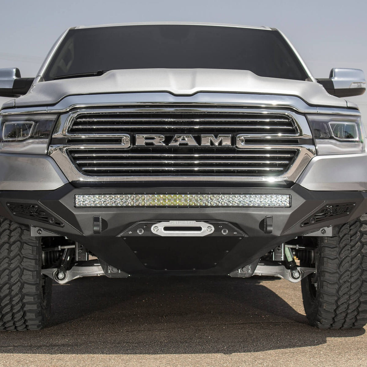 Addictive Desert Designs Stealth Fighter Front Bumper for RAM 1500 — image 2