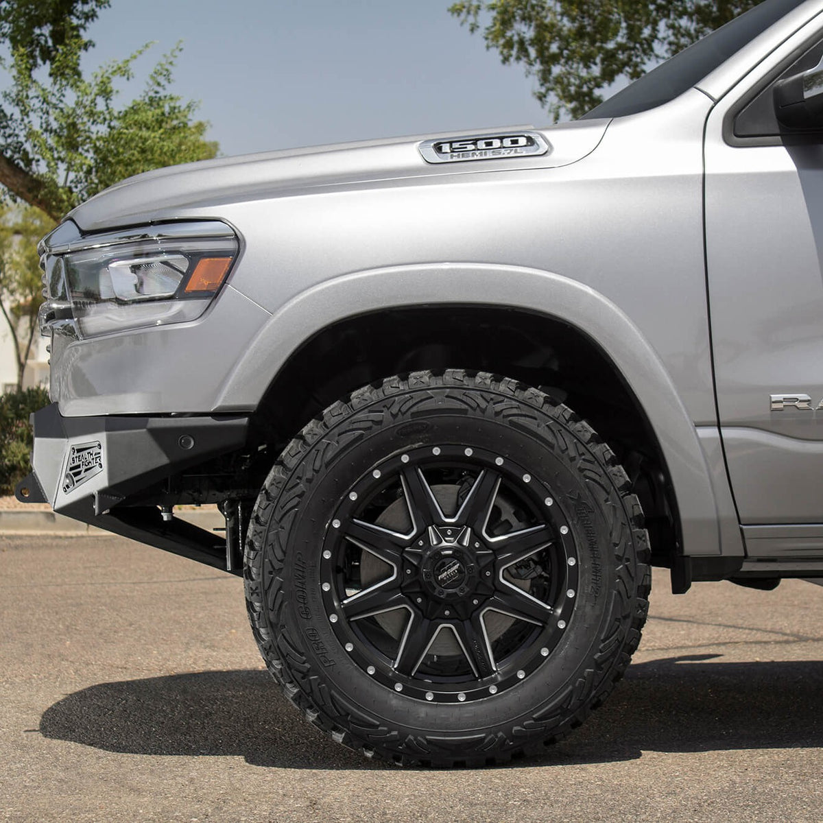 Addictive Desert Designs Stealth Fighter Front Bumper for RAM 1500 — image 5