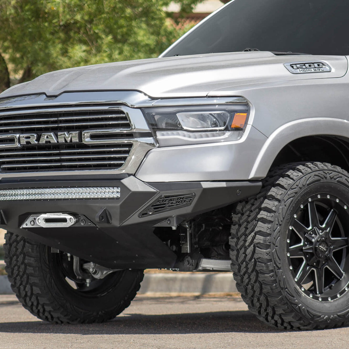 Addictive Desert Designs Stealth Fighter Front Bumper for RAM 1500 — image 6