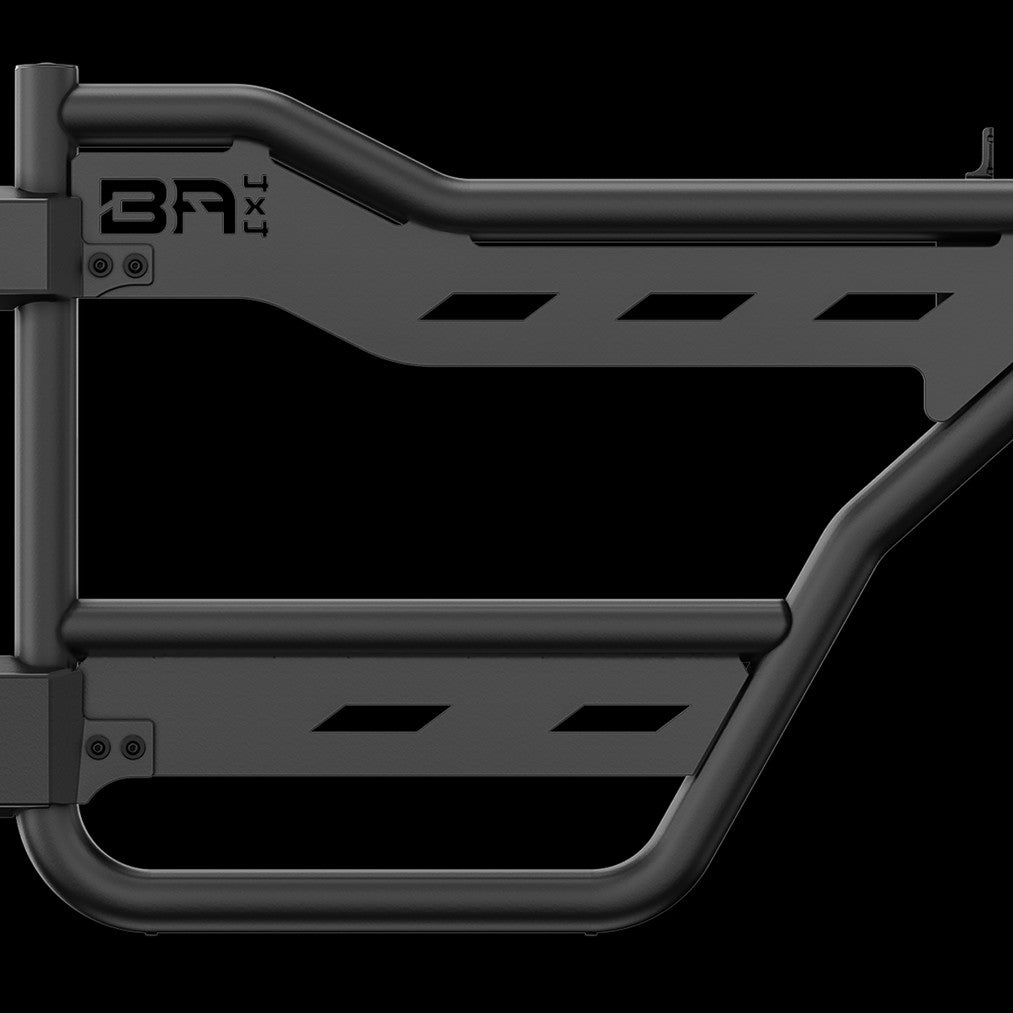 Body Armor 4x4 Rear Tube Doors with Webbing for Ford Bronco — image 1