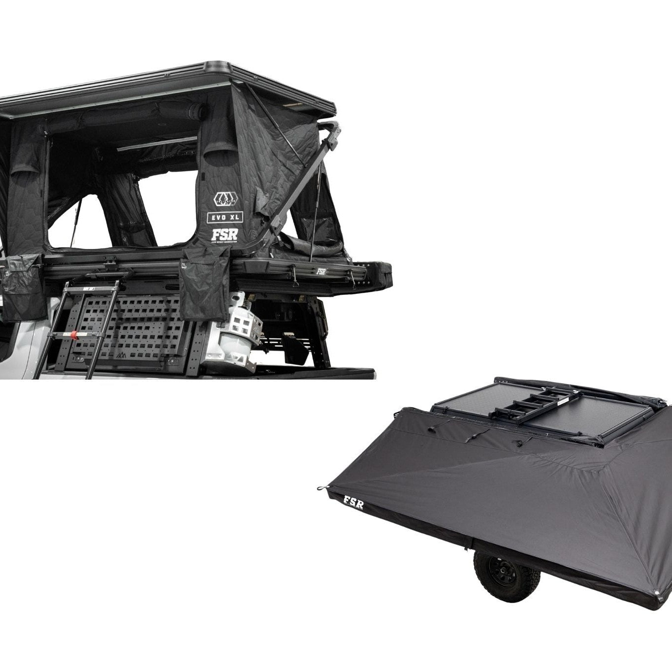 Freespirit Recreation Evo XL Rooftop Tent and 270 Awning Bundle — image 1