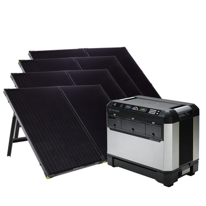 Yeti PRO 4000 + (4) Boulder 200 Briefcase Solar Generator | Goal Zero