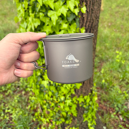 TOAKS Ultralight Titanium 550ml Backpacking Pot — image 3