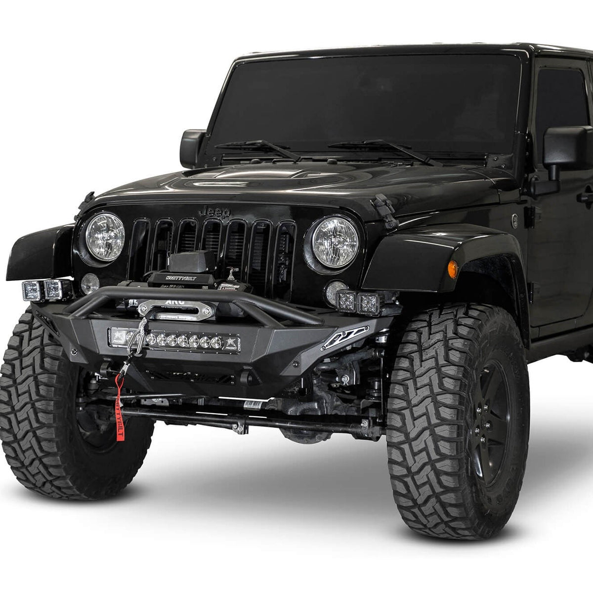 Addictive Desert Designs Stealth Fighter Front Bumper for Jeep Wrangler JK — image 1