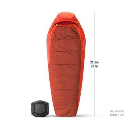 15°F / Long || Hamelin Synthetic Sleeping Bag (15°F & 30°F)