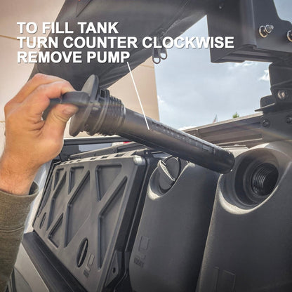 Leitner Designs HydroPOD CARRY, hand pump detail
