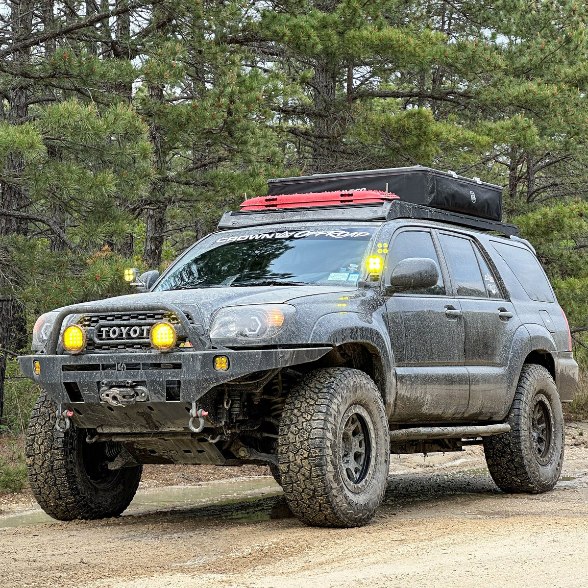 4Runner Overland Series Front Bumper 4th Gen 2003-2009