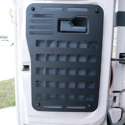 Leitner Designs Grenadier Rear Driver Grid Panel, angled view