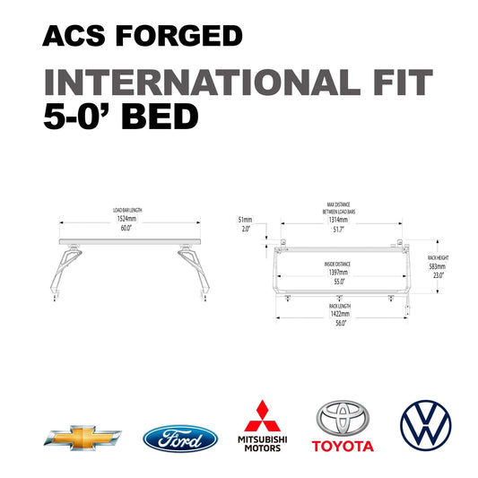 Leitner Designs ACS FORGED International fixed load bar detail