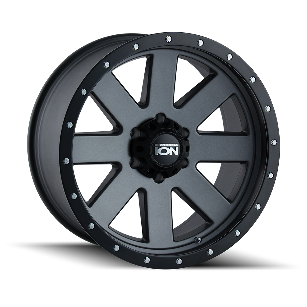 ION 134 17x8.5 Matte Gunmetal Wheel — image 1
