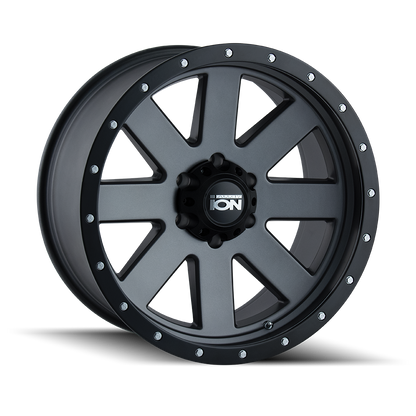 ION 134 17x8.5 Matte Gunmetal Wheel — image 1