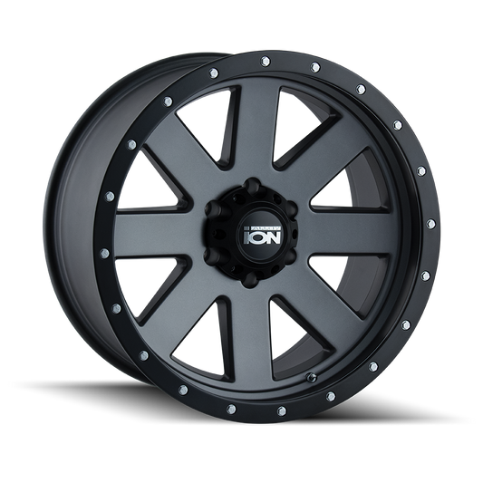 ION 134 17x8.5 Matte Gunmetal Wheel — image 1