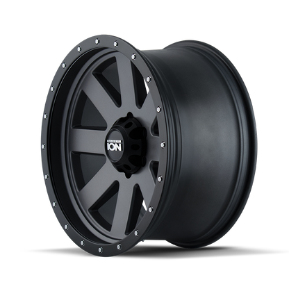 ION 134 17x8.5 Matte Gunmetal Wheel — image 2