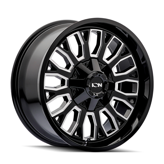 ION 152 20x9 Gloss Black Milled Wheel — image 1