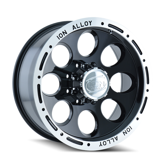 ION 174 Gloss Black Machined Wheel — image 1