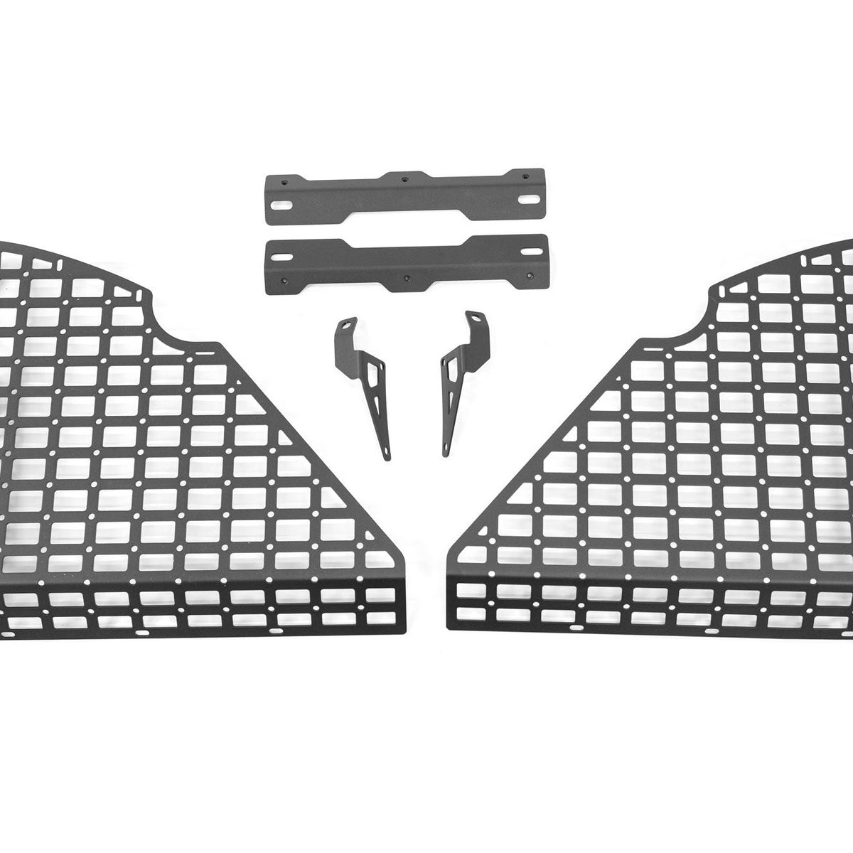 DV8 Offroad Pocketed Rear Window MOLLE Panels for Jeep Wrangler JK 4-Door — image 1