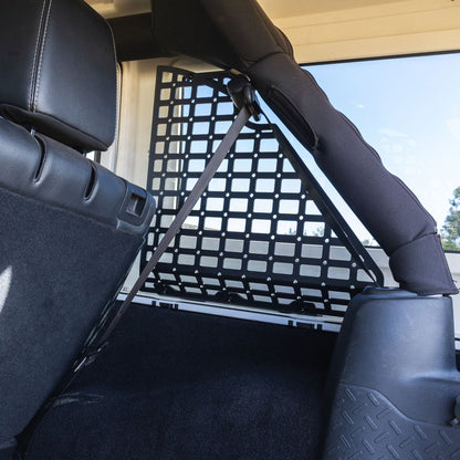 DV8 Offroad Pocketed Rear Window MOLLE Panels for Jeep Wrangler JK 4-Door — image 5
